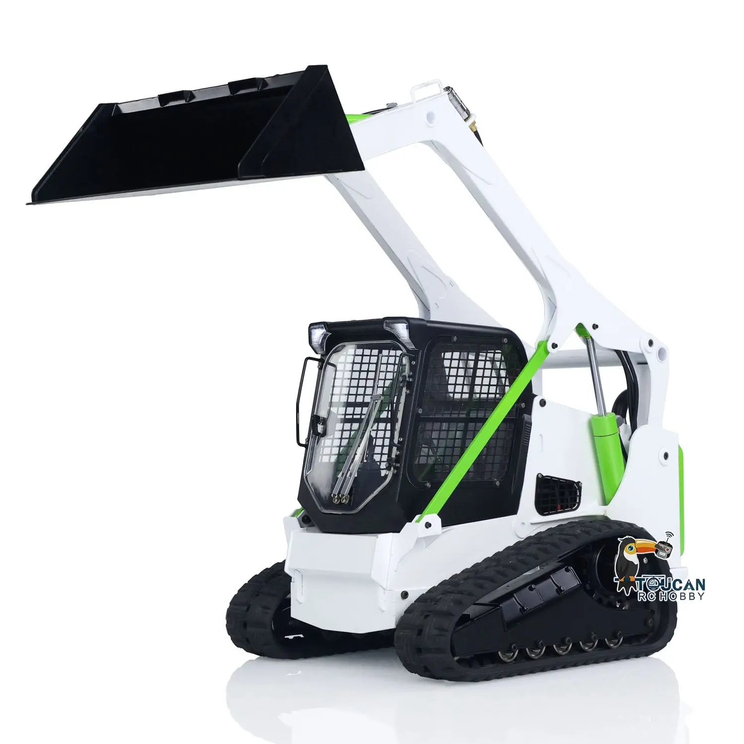 SM770 1:14 RC Hydraulic RTR Skid-Steer Loader Metal Remote Control Truck Model