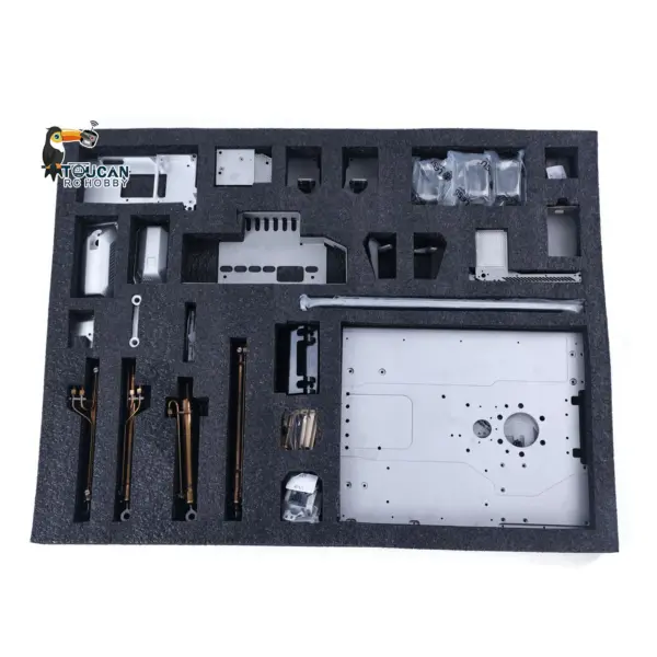 LESU 1:14 Scale LR945 RC Hydraulic Excavator Metal Remote Controlled Earth Digger 945 Model Kits Unassembled Unpainted With Lights