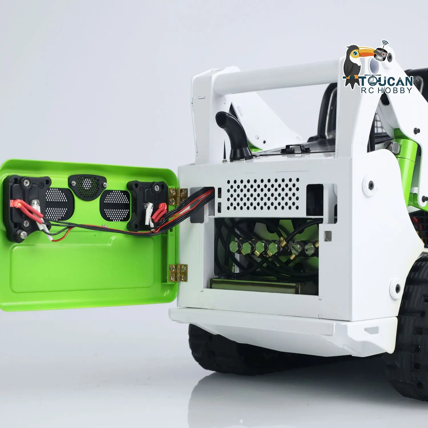 SM770 1:14 RC Hydraulic RTR Skid-Steer Loader Metal Remote Control Truck Model