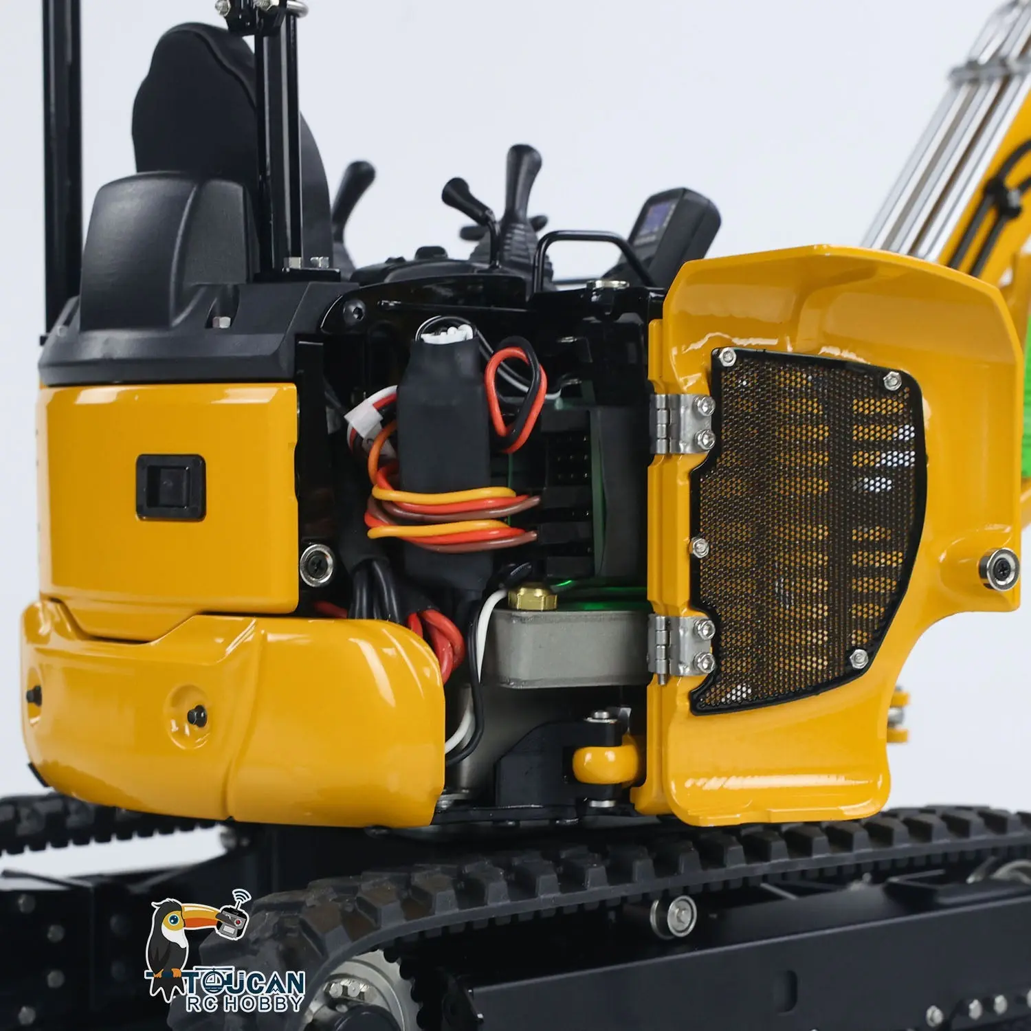 Customized LESU PC30 B0003 Upgraded Ver 1/14 RC Hydraulic Excavator Metal Radio Controlled Digger Model Frsky X14 Radio Sound Light Battery