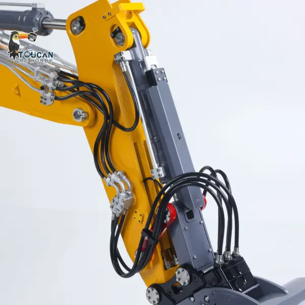 Heavy Machine 1/14 RC Full Hydraulic Excavator LESU LR960 Construction Digger