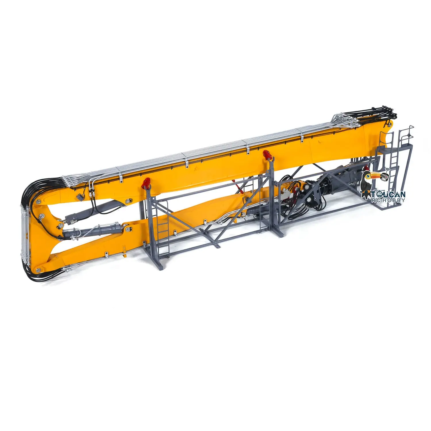 LESU 1/14 RC Heavy Full Hydraulic Demolition Excavator Aoue LR960 XE Two Type Digging Arms RTR Model Digger Construction Car