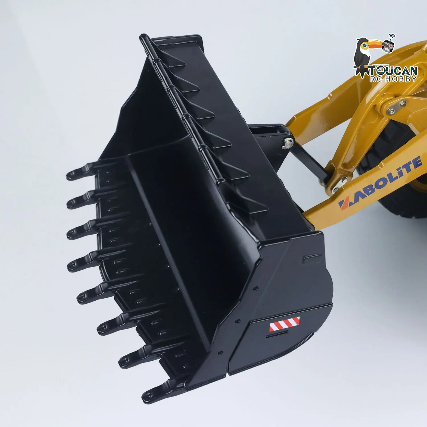HUINA K966 KABOLITE 2.4Ghz 1/16 Scale Hydraulic RC Loader 966 Truck Car RTR Model W/7500mAh Battery Charger Light Transmitter