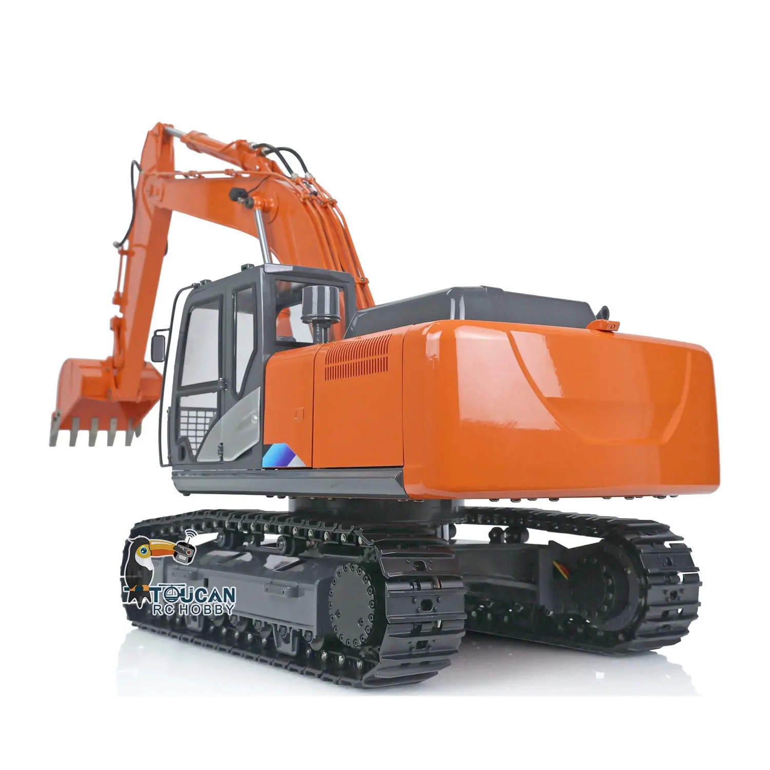 Metal 1/12 Scale RC Hydraulic Excavator Radio Control Heavy Equipment DIM H2 ZX210 Construction Digger Easter Sale