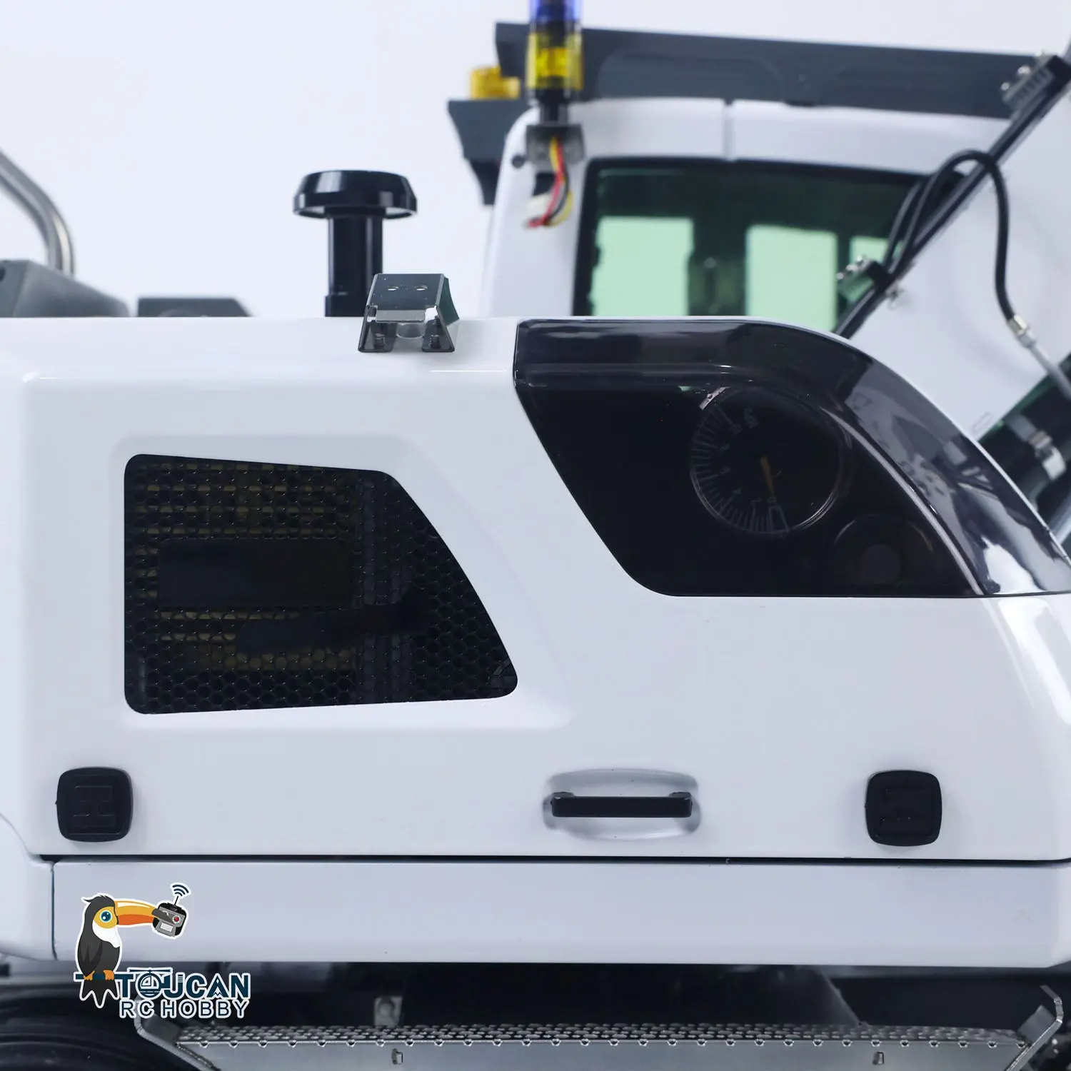 RTR 8CH Valves 1/14 RC Hydraulic Excavator LR914 4x4 Wheeled Digger Differential Lock Hobbywing Brushless Motor ESC Sound System
