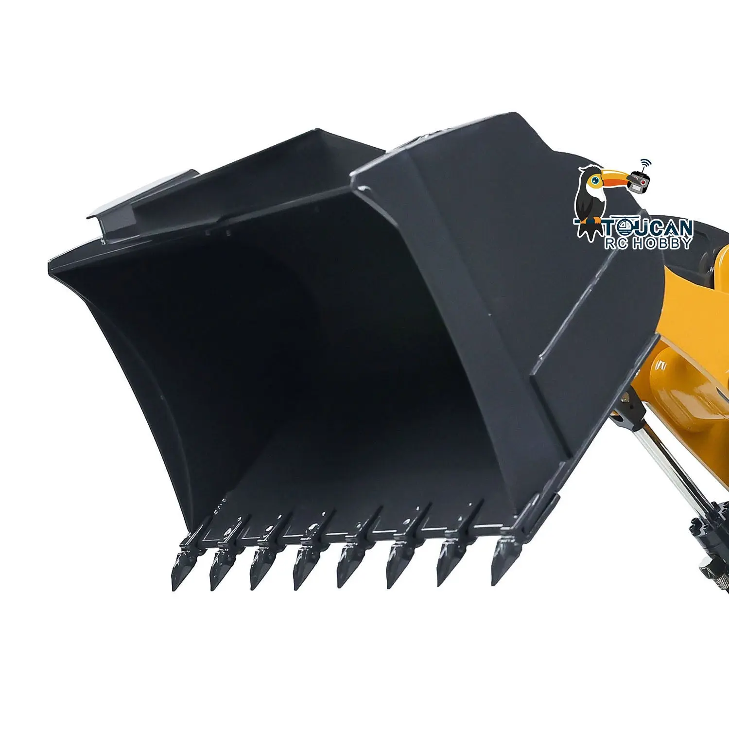 XDRC 580 1/14 Metal RC Hydraulic Loader Ready To Run Engineering Vehicles DIY Model Smoke Unit Lights ESC Servo Motor