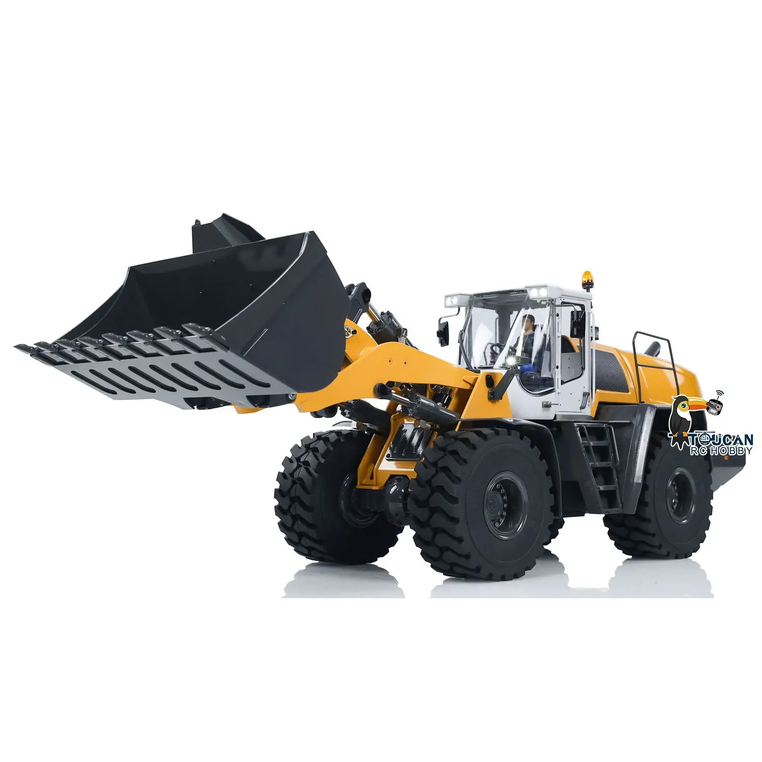 XDRC 580 1/14 Metal RC Hydraulic Loader RTR Engineering Vehicles Smoke Lights