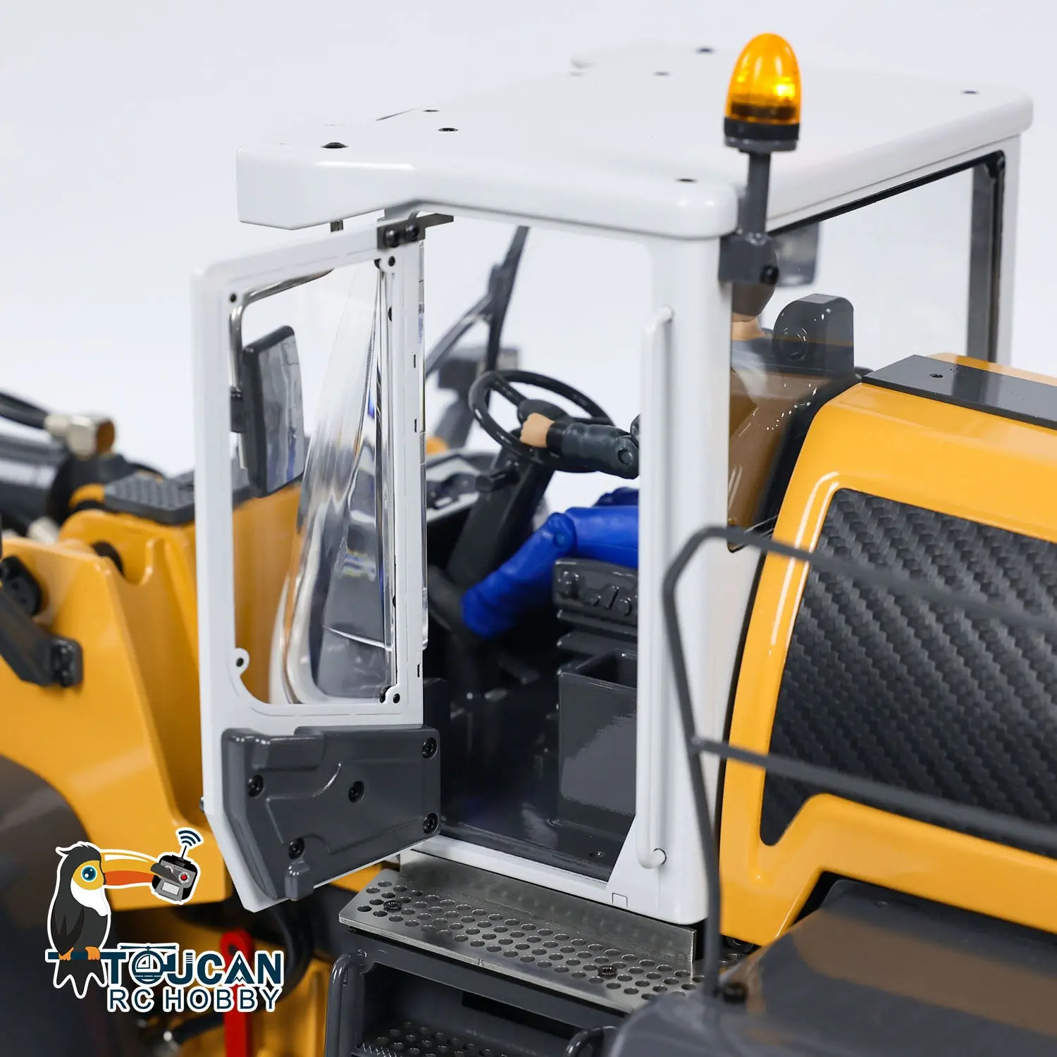 XDRC 580 1/14 Metal RC Hydraulic Loader RTR Engineering Vehicles Smoke Lights