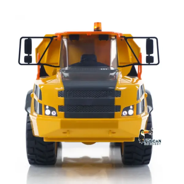 Plastic DoubleE E591 003 1/20 RC Articulated Dumper 6WD Electric Remote Control Truck VO Motor Battery USB Charging Cable RTR