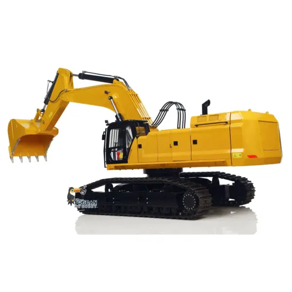 1/8 395 Metal RC Hydraulic Excavator Heavy Duty Digger RTR Radio Controlled Construction Vehicle FlySky ST8 Radio Brushless Motor 3CH Valve Light Battery Charger
