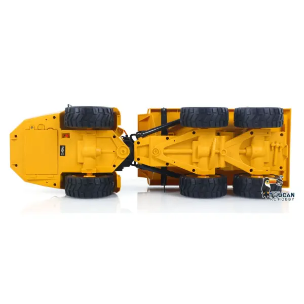 Plastic DoubleE E591 003 1/20 RC Articulated Dumper 6WD Electric Remote Control TruckMotor Battery USB Charging Cable RTR