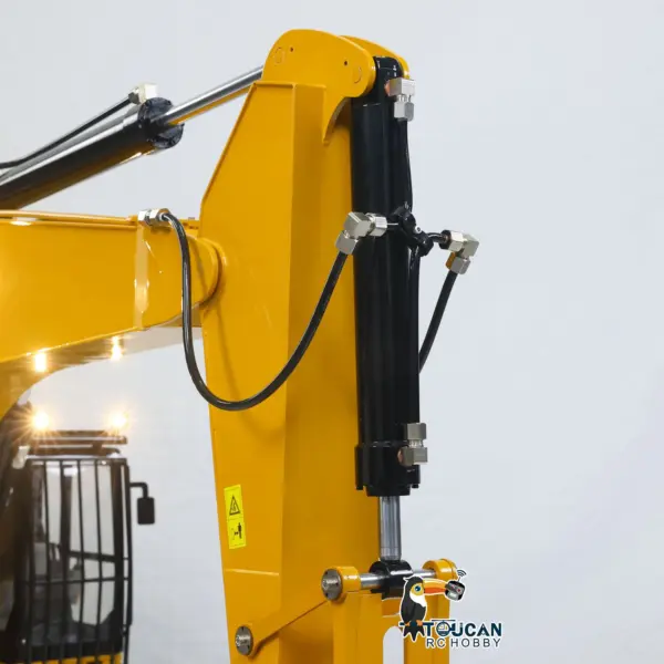 150KG! Metal 1/8 390F RC Hydraulic Excavator Heavy Duty Construction Vehicles Remote Control Digger ESC Servo RTR Light Sound System