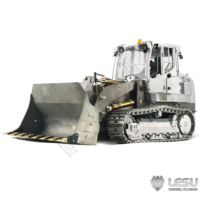 LESU 1/14 Metal Unassembled Hydraulic Tracked 2CH Valve RC Loader W/ Servo ESC Decals Light Sound System Motor Bucket