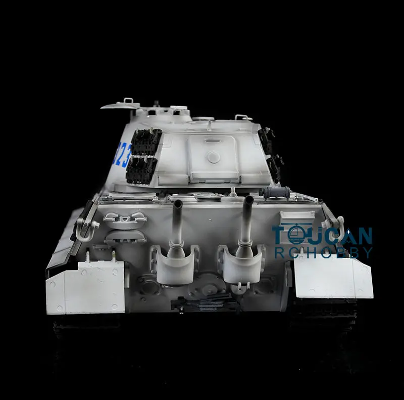 Henglong Remote Control Tank 3888A 1/16 7.0 German King Tiger RTR RC Tank w/ Metal Idler Sproket Wheels Track w/o Barrel Recoil
