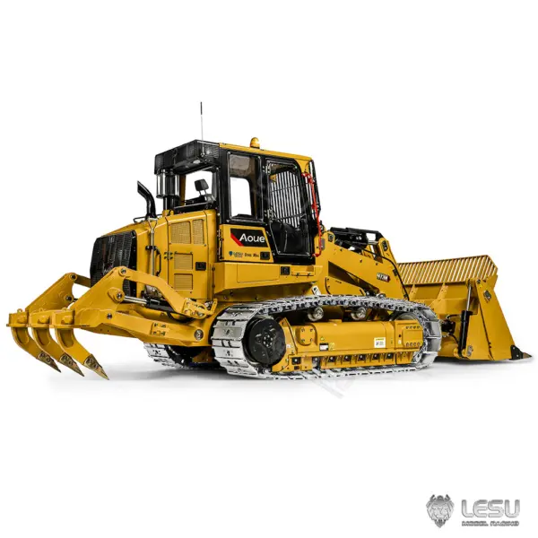 LESU 1:14 973K Hydraulic RC Loader Tracked Radio Control Car Upgrade Version Kit/PNP/RTR Light Sound System ESC Servo Motor