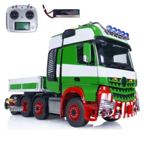 8x8 1/14 TOUCAN RC Tractor Truck Metal Chassis Painted Remote Control Lorry Car Models for Trailer Model Excavator