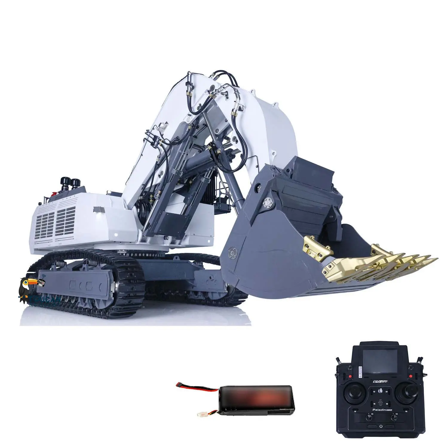 1/14 LESU RC Hydraulic Excavator 9150 Remote Controlled Digger Truck Vehicle RTR Hobby Model forward Shovel PL18EV Lite