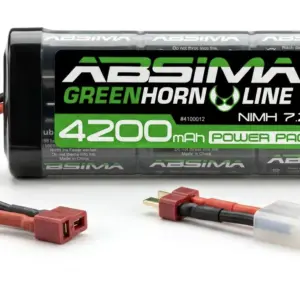 Greenhorn vol.2 Nimh 7.2v 4200 (T-Plug + Tamiya Adaptor)