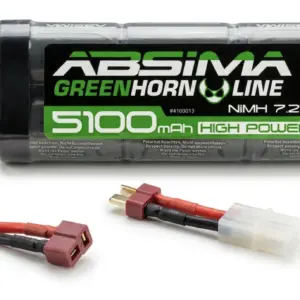 Greenhorn vol.2 Nimh 7.2v 5100 (T-Plug + Tamiya Adaptor)