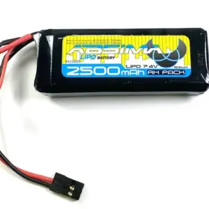 Rx Lipo 2s/7.4v 2500 Sc Stick (Jr)