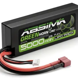 Greenhorn Lipo 2s/7.4v 50c 5000 Hc (T-Plug)
