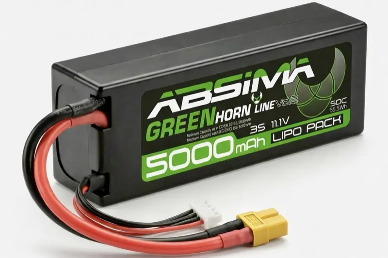 Greenhorn Lipo 3s/11.1v 50c 5000 Hc (Xt60)