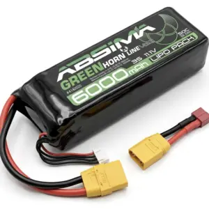 Greenhorn Lipo 3s/11,1v 50c 6000 Sc (Xt90/T-Plug)