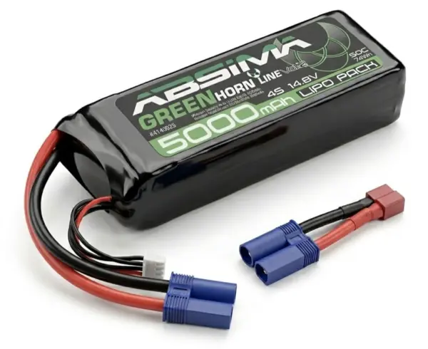 Greenhorn Lipo 4s/14,8v 50c 5000 Sc (Ec5/T-Plug)