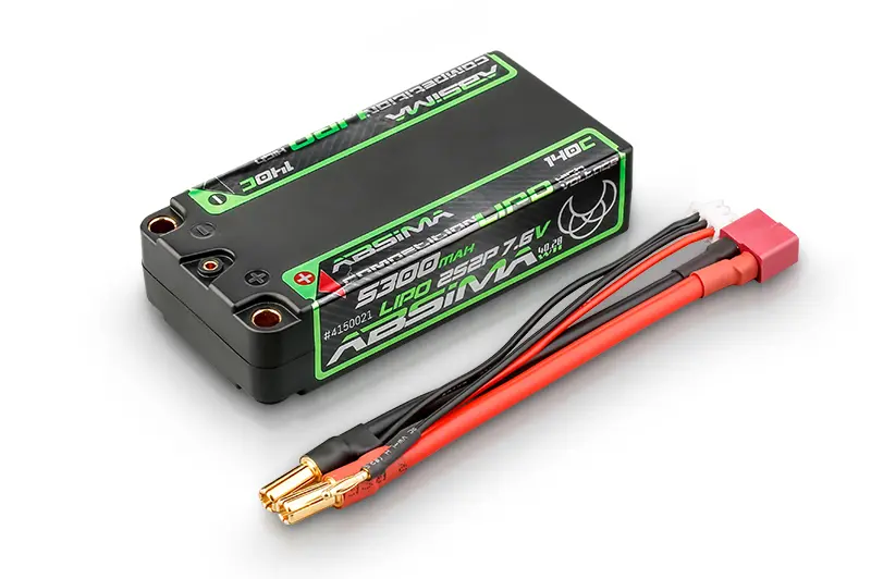 Competition Shorty Lipo Hv 140c/2s2p Hc 5300mah 5mm
