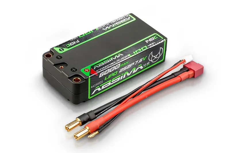 Competition Shorty Lipo Hv 140c/2s2p Hc 6000mah 5mm