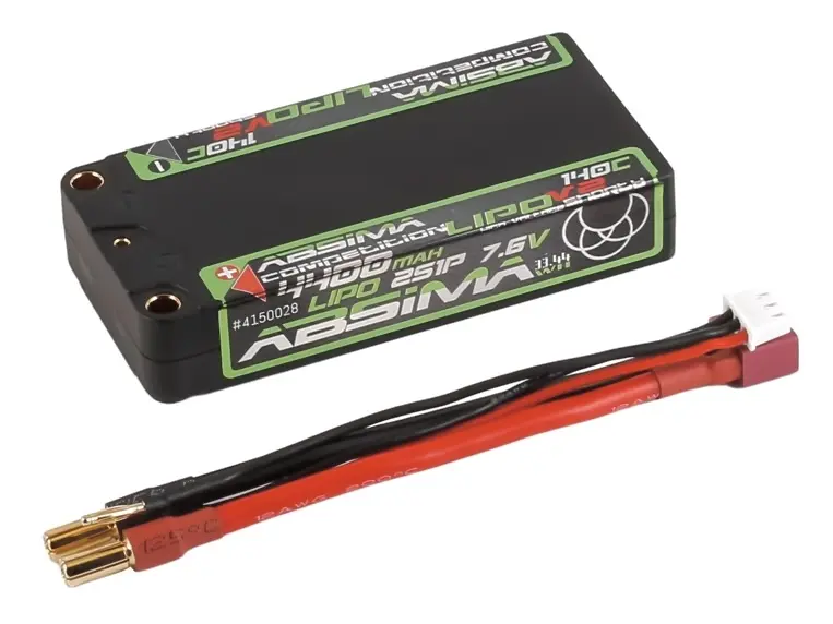 Comp. Shorty LiPo 7.6V 140c/2s1p HC 4400mAh 5mm