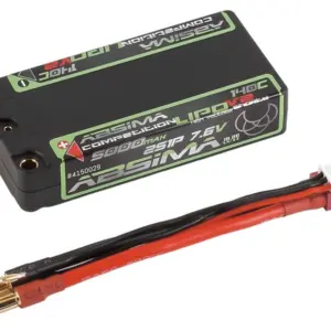 Comp. Shorty LiPo 7.6V 140c/2s1p HC 5000mAh 5mm