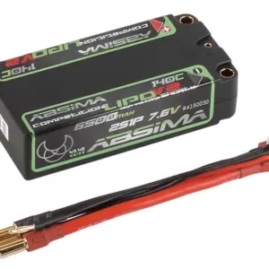 Comp. Shorty LiPo 7.6V 140c/2s1p HC 6500mAh 5mm