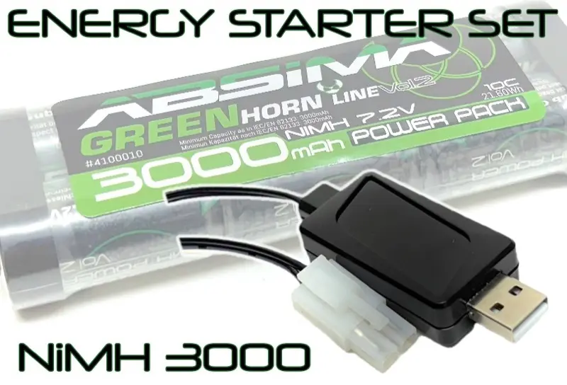 Rc Energy Starter Set 3000 (Nimh/Usb)