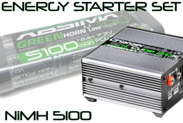 Rc Energy Starter Set 5100 (Nimh/Cube 2.0)-uk Version