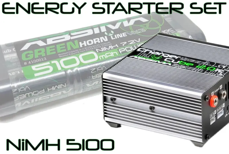 Rc Energy Starter Set 5100 (Nimh/Cube 2.0)