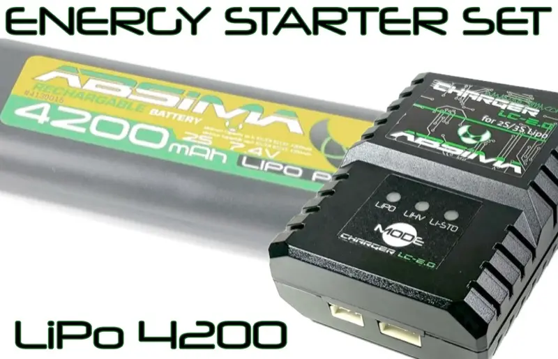 Rc Energy Starter Set 4200 (lipo/lc-2.0)-uk Version