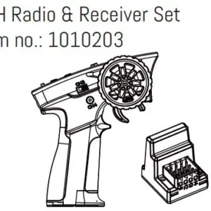 4CH Radio & Receiver Set - GOAT