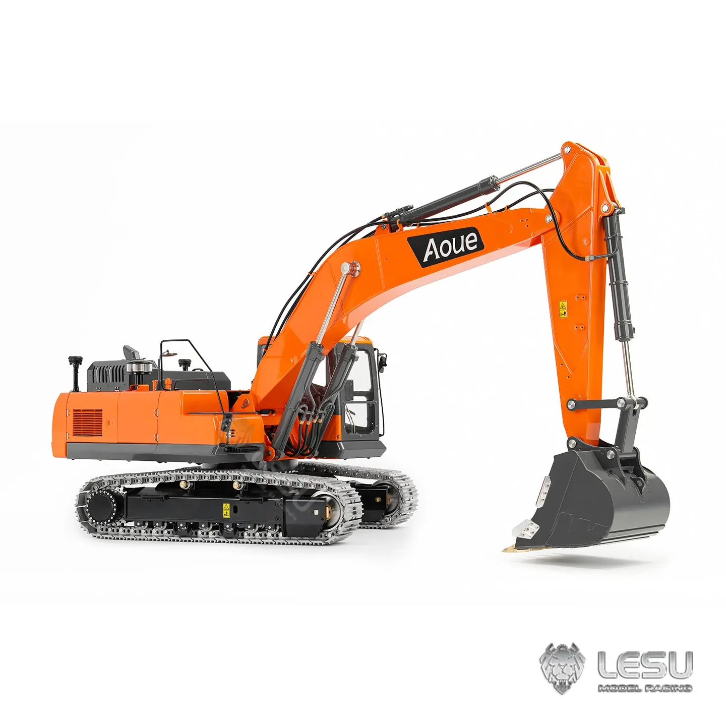 LESU Aoue DX350LC 1/14 Remote Control Digger Metal RC Hydraulic Excavator RTR Model 3CH Valve 4MPA Pump PL18EV Lite Battery