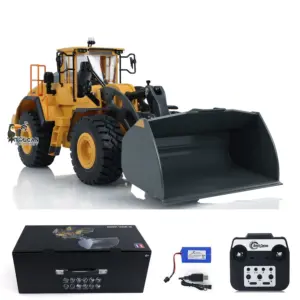 Double Eagle Metal 1/16 L260H E592 RC Loader Remote Control Electric Lifting Construction Vehicle Model Toy Light Sound ESC Motor Servo Battery