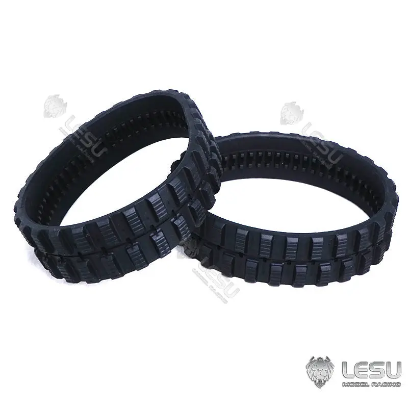 LESU 1/14 RC Metal Hydraulic Aoue-LT5 Tracked Skid-Steer Loader DIY Model Trailer Plate Rear Light Tracks Brush Cleaner Shovel