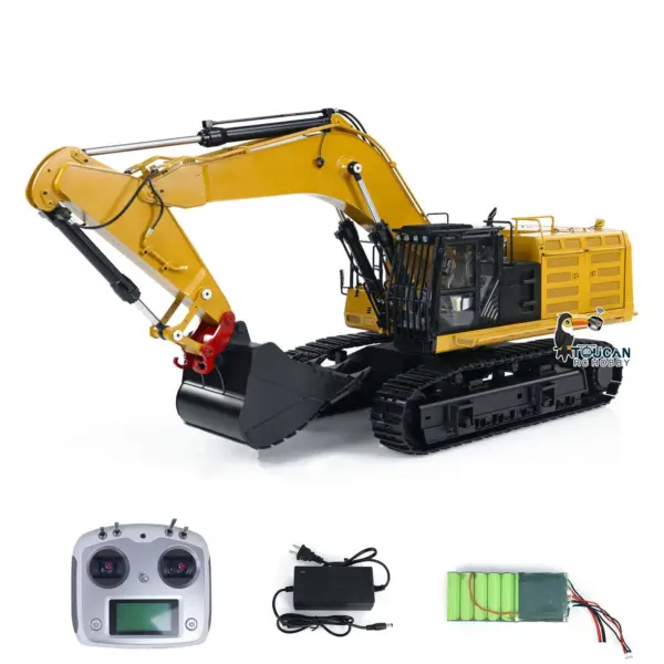 Metal 1/14 374F Hydraulic RC Excavator Remote Control Engineering Vehicles Electric Machine Trucks I6S ESC Motor Servo Hobby Model