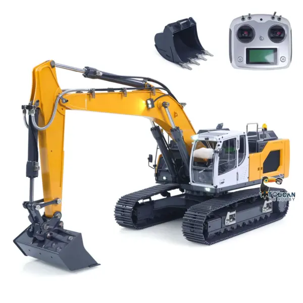 1/14 945 Hydraulic RC Excavator Metal Remote Control Construction Truck Model