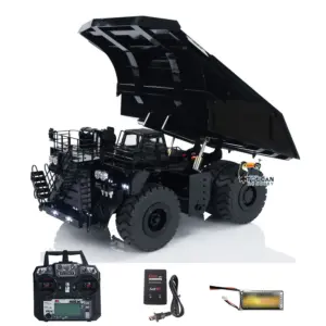 1/20 Hydraulic Remote Control Mining Truck 793D Flysky I6X RC Dumper Lights Warning Sound Battery Ready to Run for RC Excavator