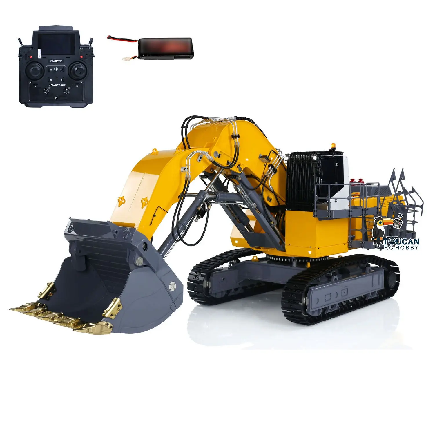 1/14 LESU RC Hydraulic Excavator 9150 Remote Controlled Digger Truck Vehicle RTR Hobby Model forward Shovel PL18EV Lite