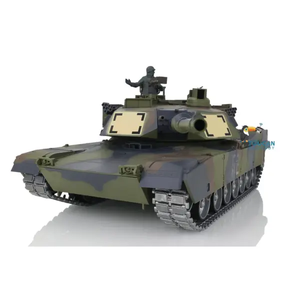HengLong 1/16 Factory Original Refitted Painted RC Tank Metal Chassis Plastic Uppper Hull RTR 3918 M1A3 Abrams Hobby Models