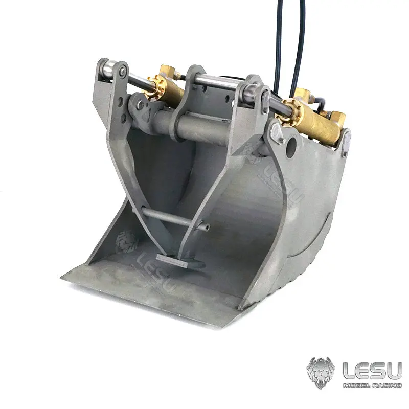 LESU PC360 1/14 RC Metal Hydraulic Excavator RTR Truck Model Cabin Roof Safety Net Hydraulic Quick Coupler Grab Bucket