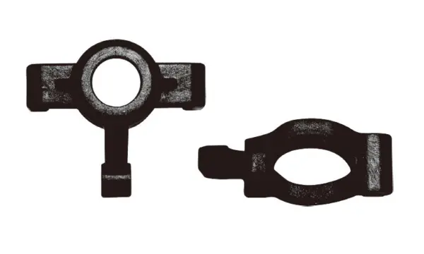 L/R Front Hub Carriers and Steering Hubs