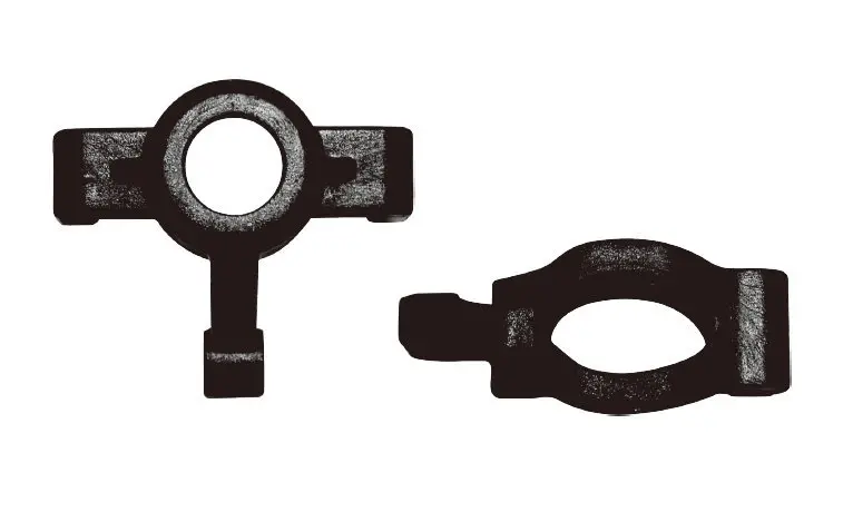 L/R Front Hub Carriers and Steering Hubs