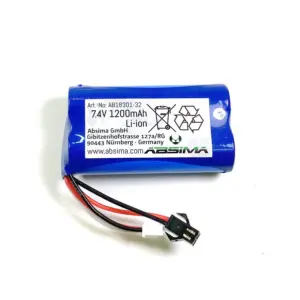 Li-Ion Battery Pack (7.4 1200mah)